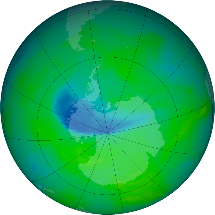 Ozone Map 1984-12-05
